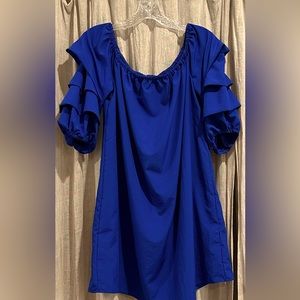 Elodie royal blue dress Size small. Gently worn condition.